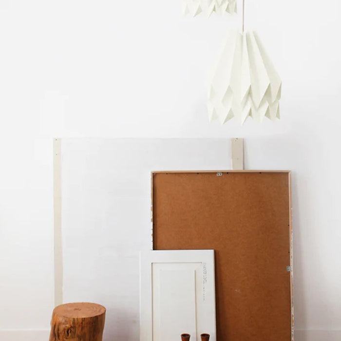 Orikomi Origami Hanglamp - Wit - Koordset wit