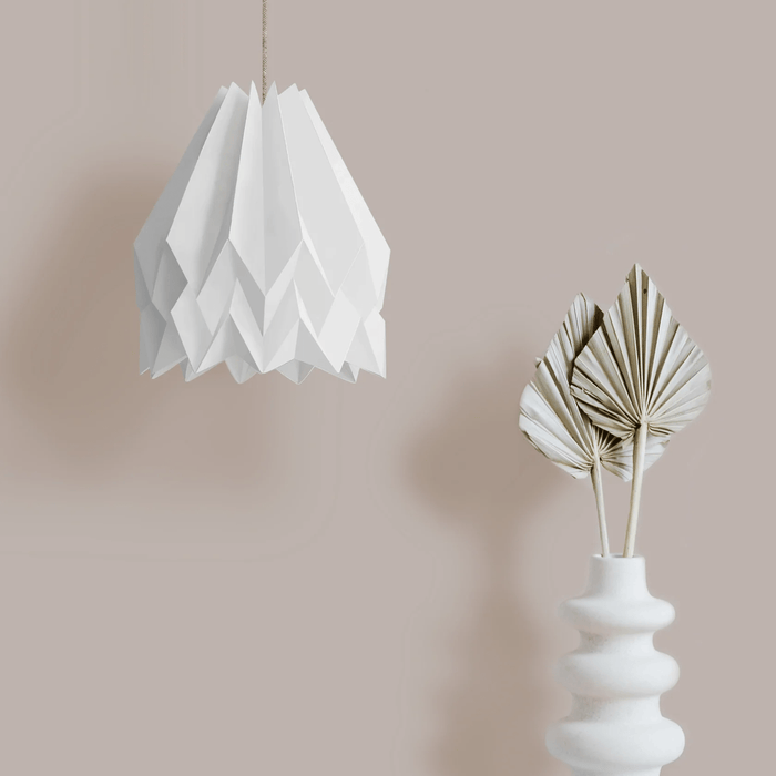 Orikomi Origami Hanglamp - Wit - Koordset wit