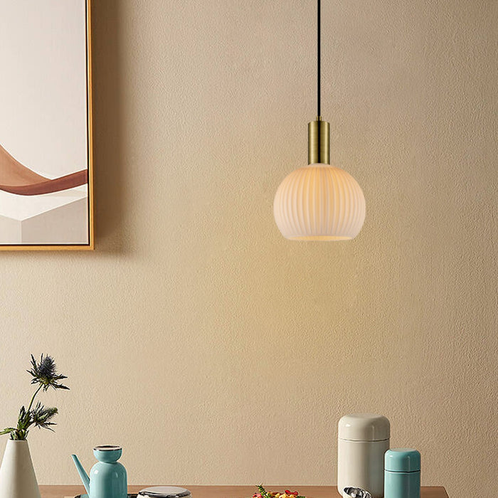 Home sweet home hanglamp Credo messing | opaal glas