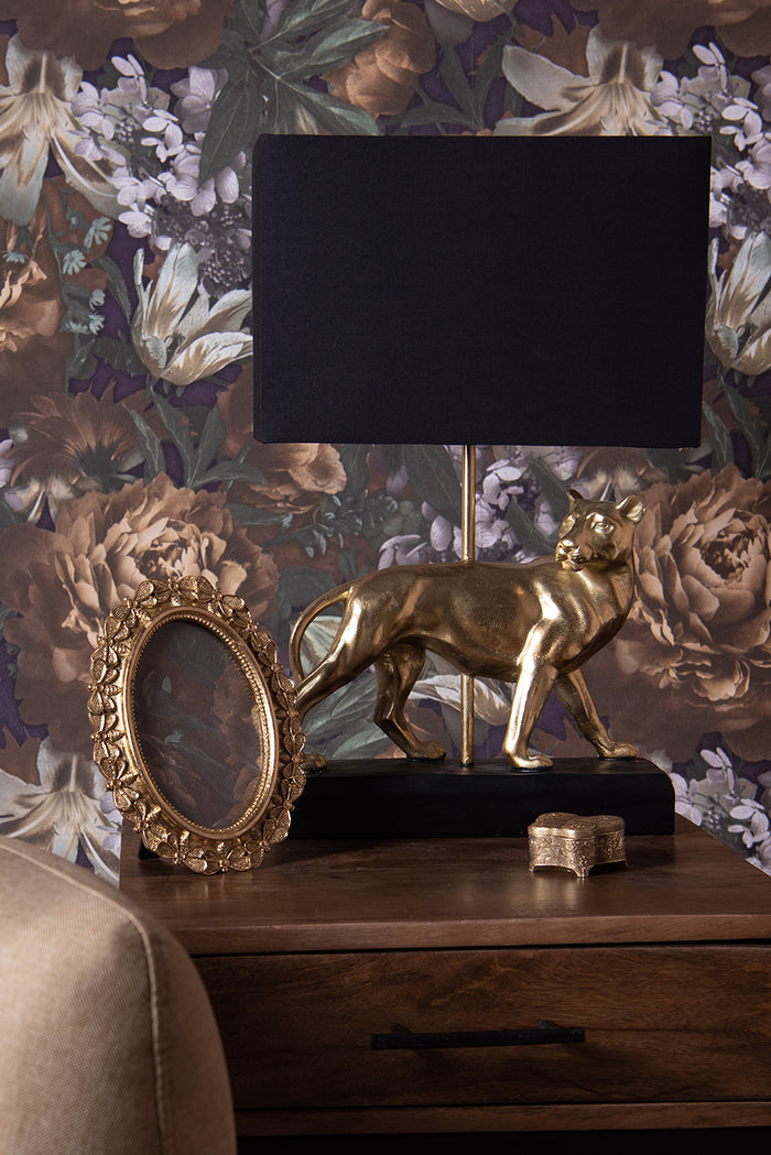 Clayre & Eef Fotolijst 10x15 cm Goudkleurig Polyresin Vlinders