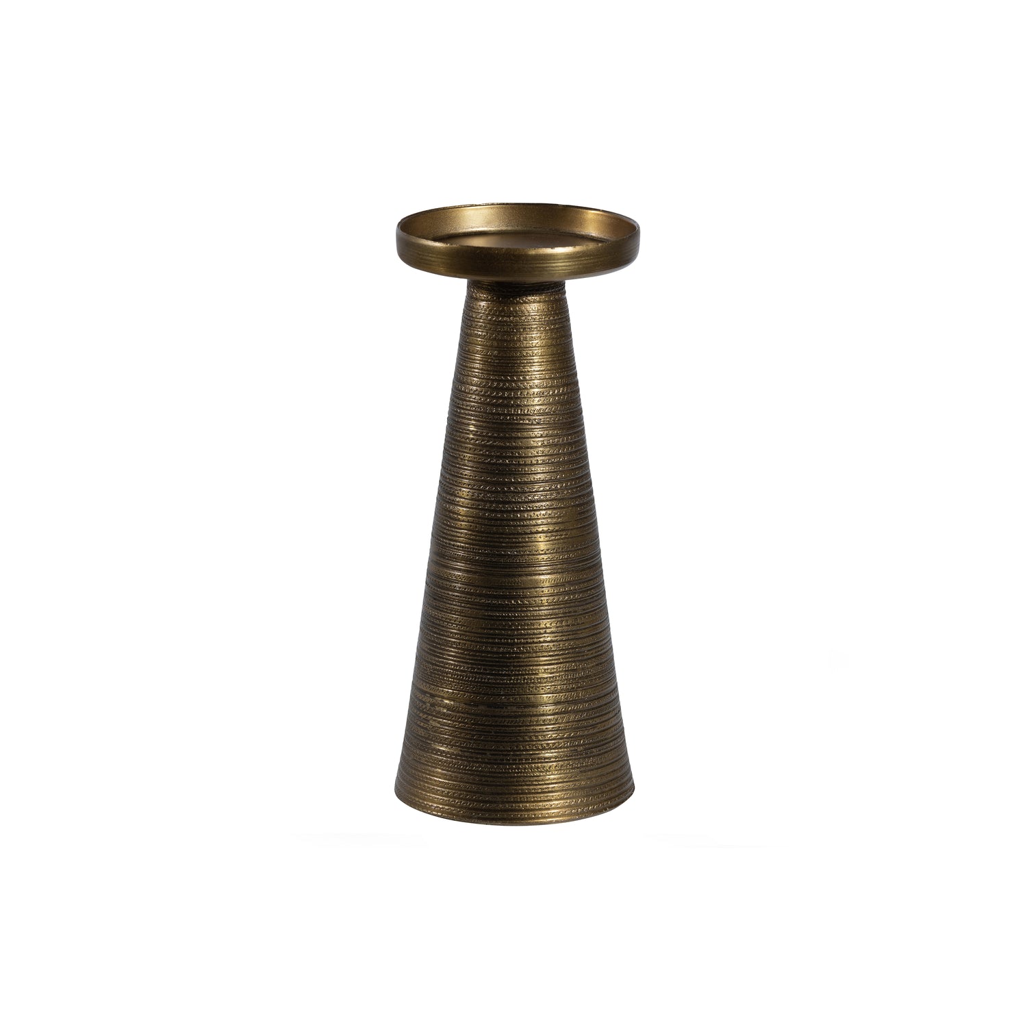 WOOOD Kandelaar Grab - Metaal - Antique Brass - 26x11x11