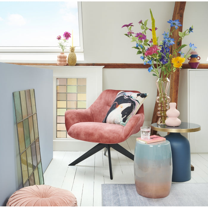 Light & Living - Vaas Livon Oranje - 45x14x14cm (hxbxd)