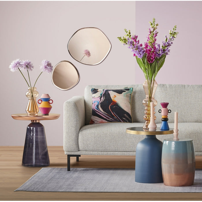 Light & Living - Vaas Livon Oranje - 45x14x14cm (hxbxd)