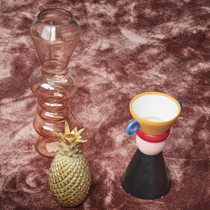 Light & Living - Vaas Livon Oranje - 45x14x14cm (hxbxd)