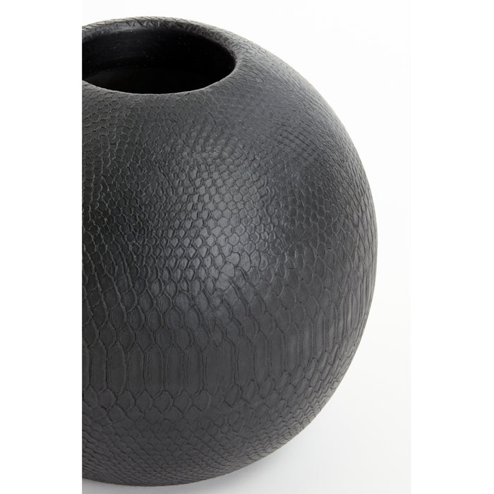 Light & Living Light&living Vaas deco Ø20x18,5 cm SKELD zwart