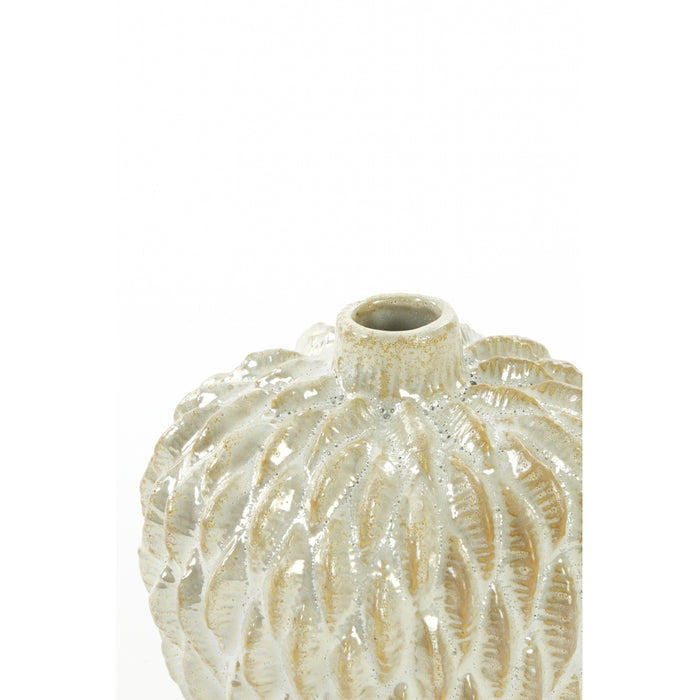 Light & Living Vaas Usika  - Keramiek - 15x15x15cm (BxHxD)