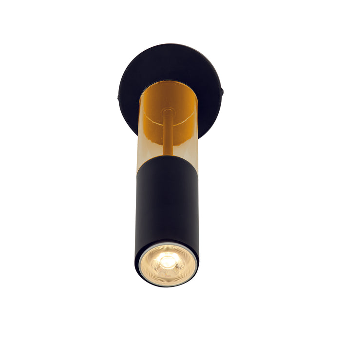 Searchlight Siena Wandlamp - Amber Acrylic