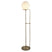 Searchlight Sphere Vloerlamp - Antique Brass