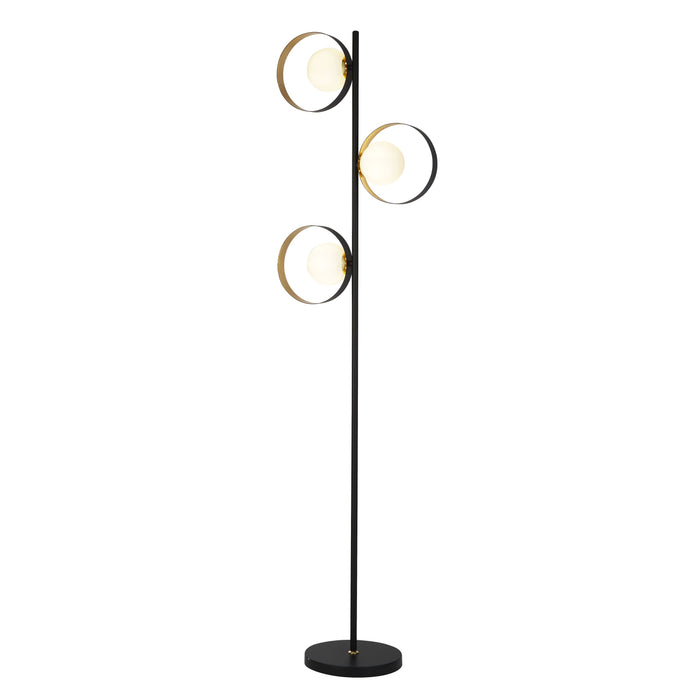 Searchlight Orbital Vloerlamp - Gold Leaf
