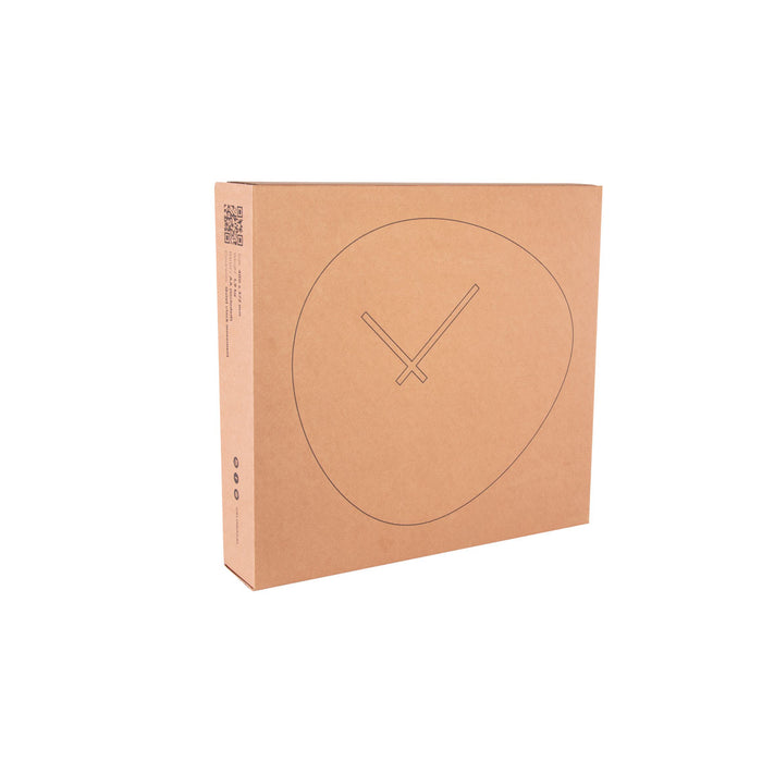 KLOQ Wandklok 'Pebble' Petrol Blauw