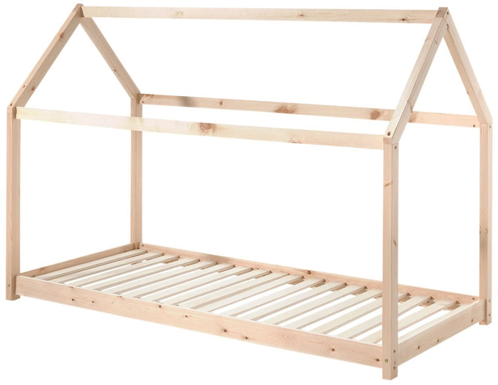 Vipack Cabane Bed 90 x 200 cm Naturel