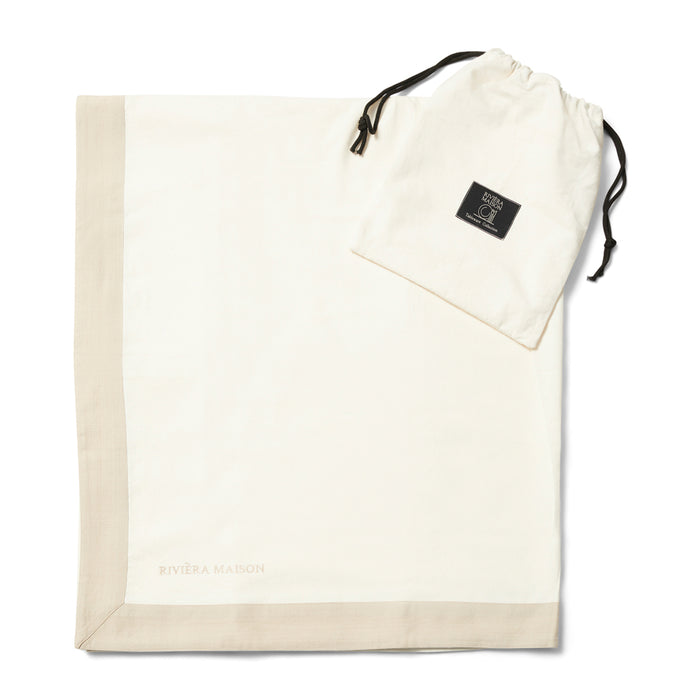 Riviera Maison Tafelkleed Katoen, Tafellakens - whisper white - Wit