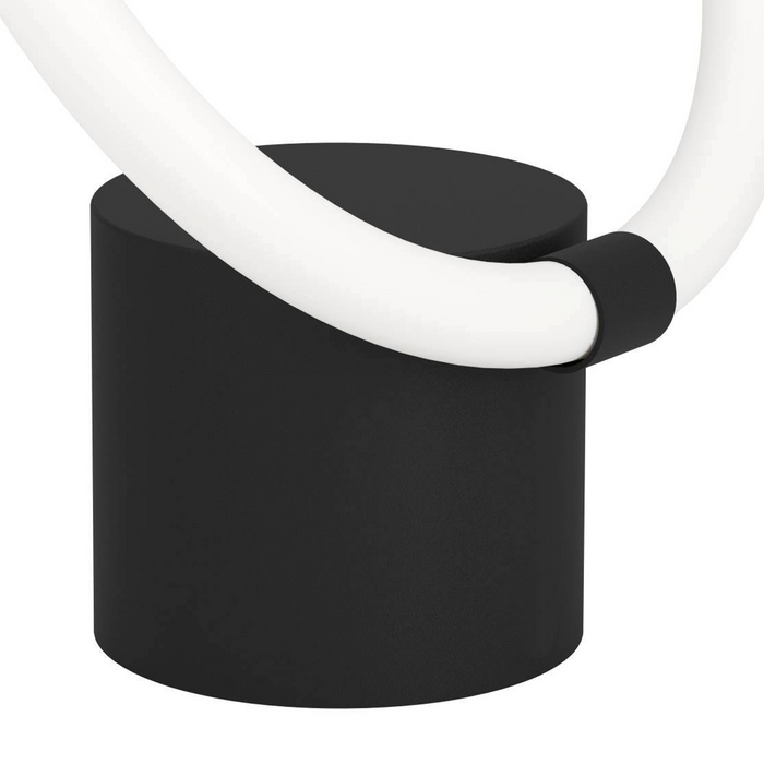 EGLO Caranacoa Tafellamp - LED - 26 cm - Zwart|Wit