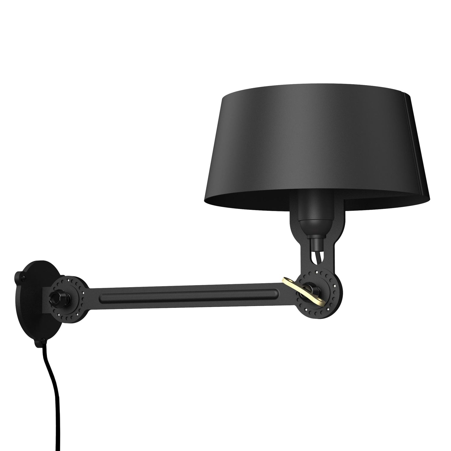 Bolt Underfit wandlamp met stekker Smokey Black
