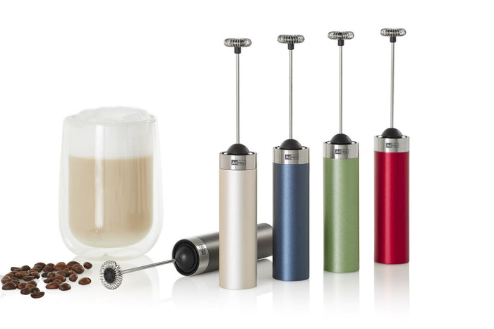 Melkopschuimer, Handmatig, Beige - AdHoc | Rapid