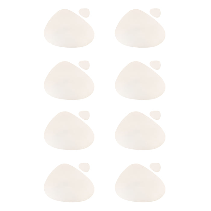 Krumble Placemat set design - 8 stuks - Wit