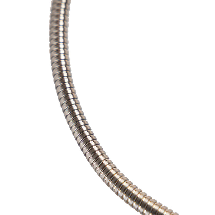 QAZQA Smart Wandlamp staal met kap creme wit incl. Wifi P45 - Bergamo