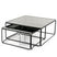 Furnilux - Salontafel Olit large set van 2 - 75 x 75 x 33 cm
