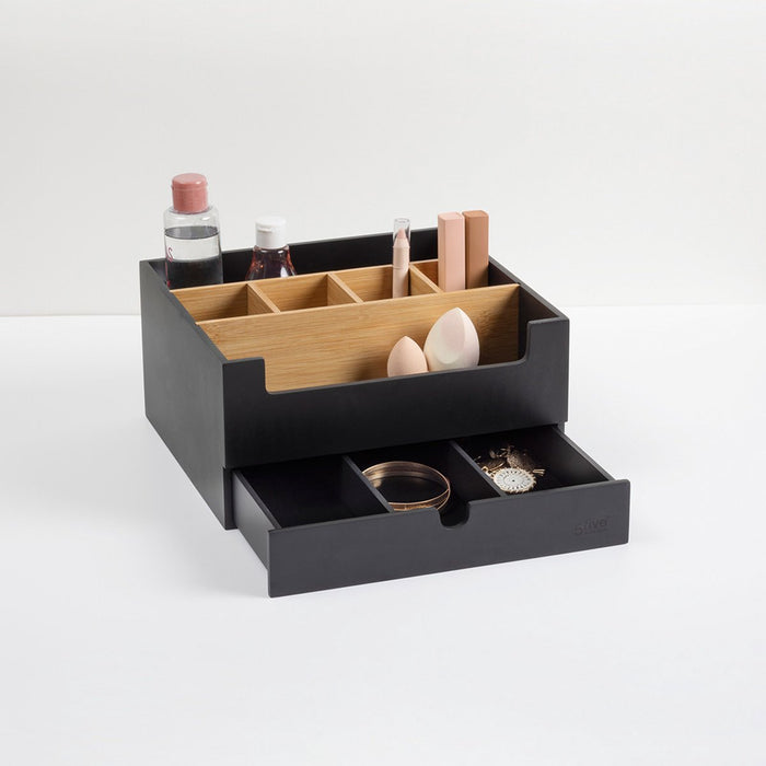 Five® - Make-up organizer - zwart - Sorteervakken