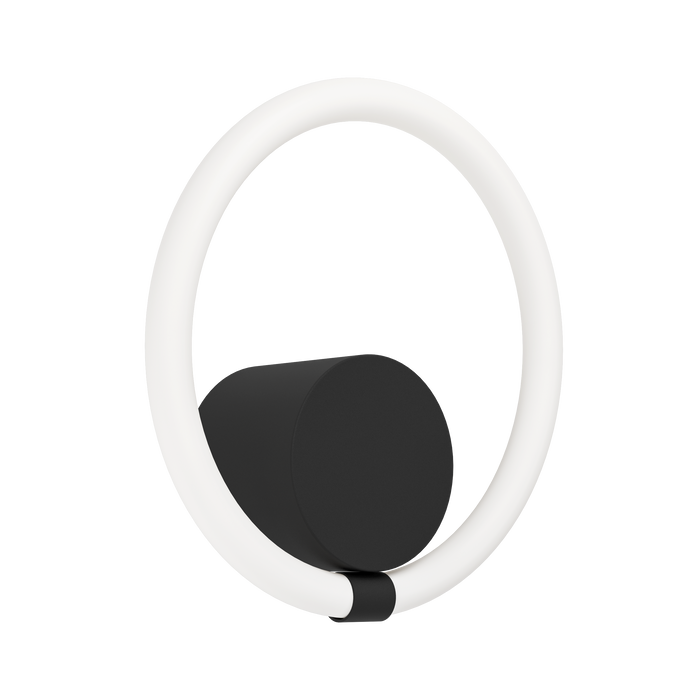 EGLO Caranacoa Wandlamp - LED - 26 cm - Zwart|Wit