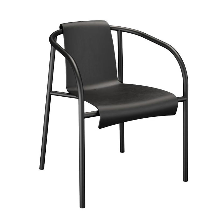 Houe Nami tuinstoel met armleuning Black