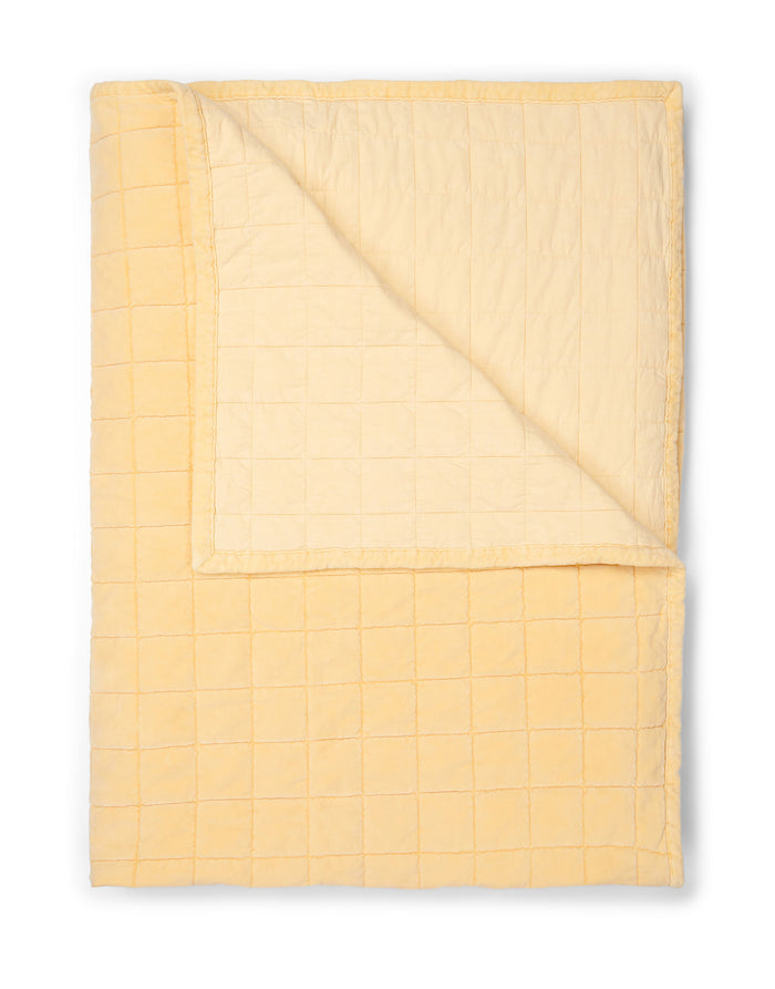 Essenza Julia Sprei Yellow straw 270 x 265 cm