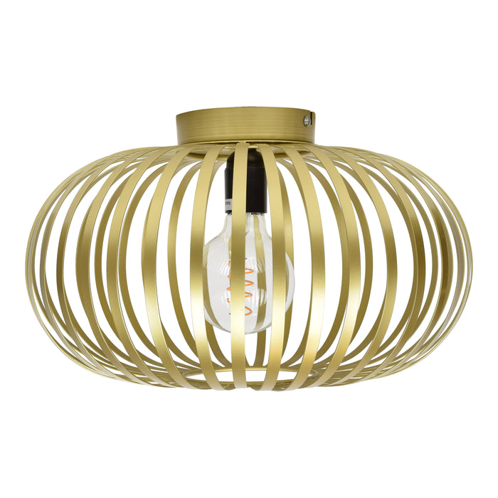 Urban Interiors Flow Plafondlamp – Goud – Metaal - Ø40x23