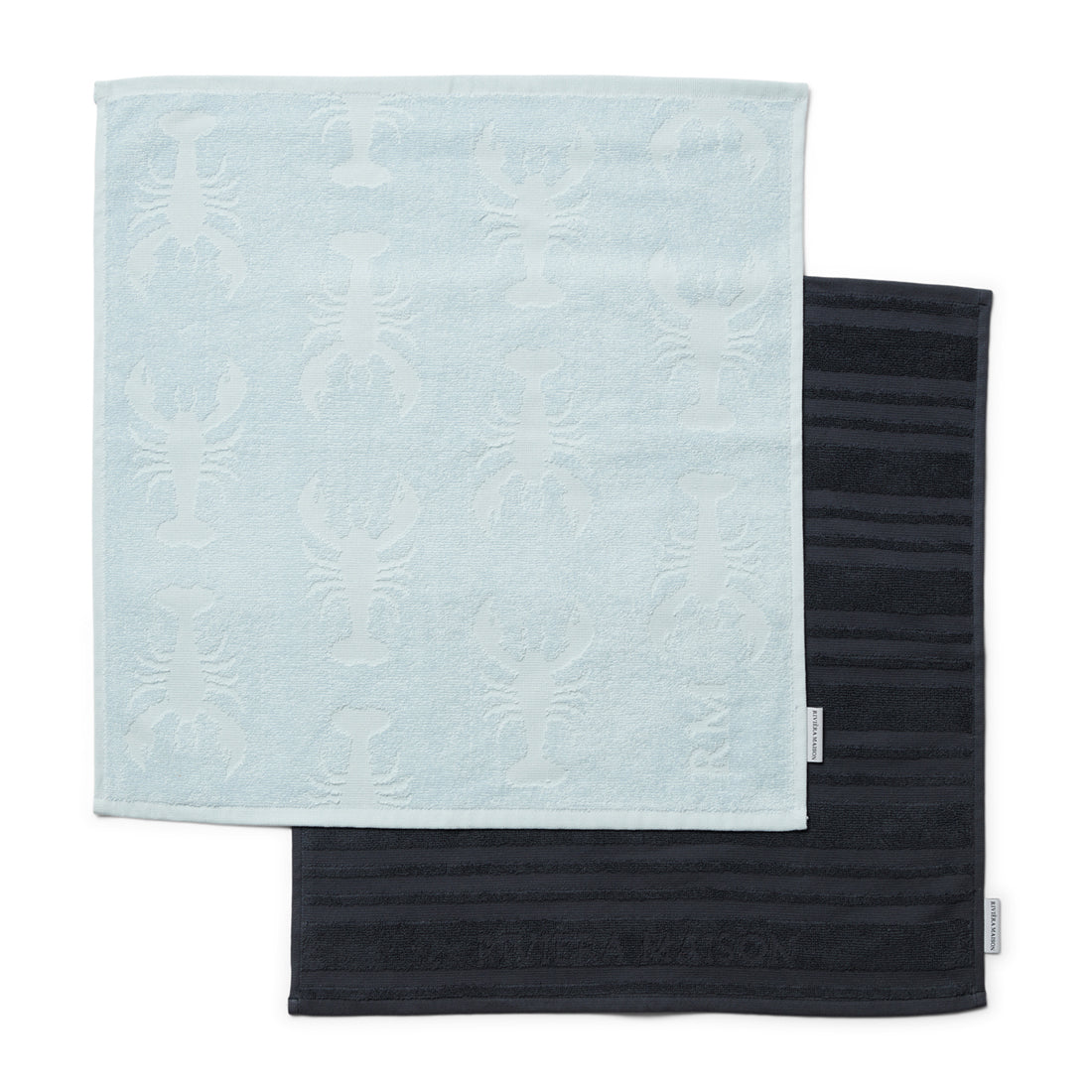 Riviera Maison Keukenhanddoeken 2 stuks, Nautic - Blauw| Grijs