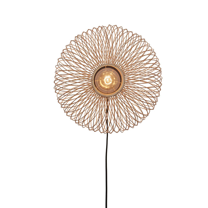 GOOD&MOJO Wandlamp Cango - Bamboe - Ø40cm