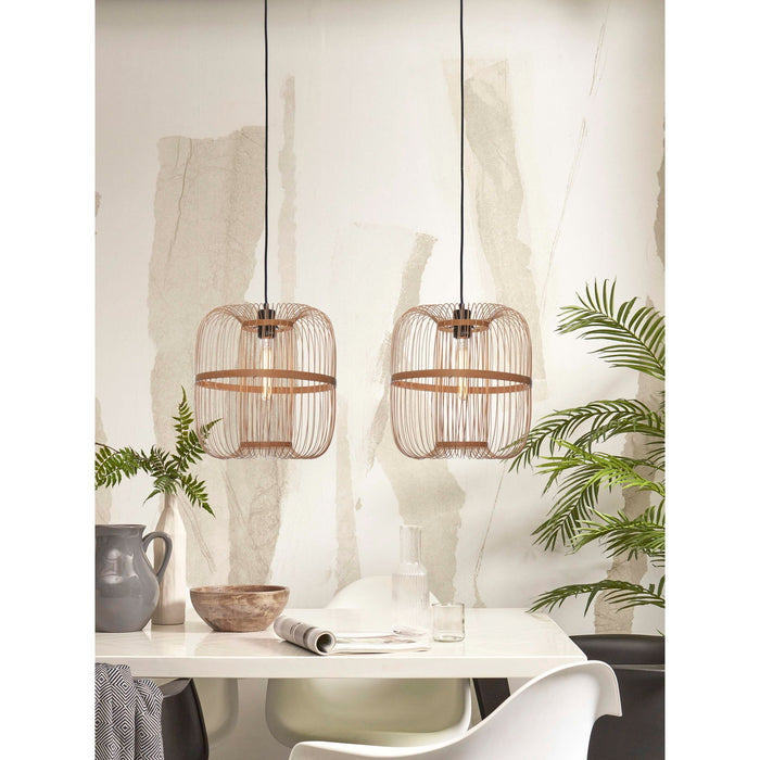 GOOD&MOJO Hanglamp Hokkaido - Bamboe - Ø25cm