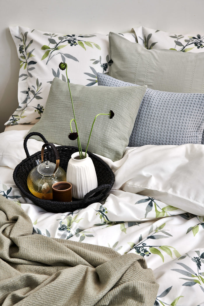 Dekbedovertrek Happy Pearl Blue 240x220 Cm