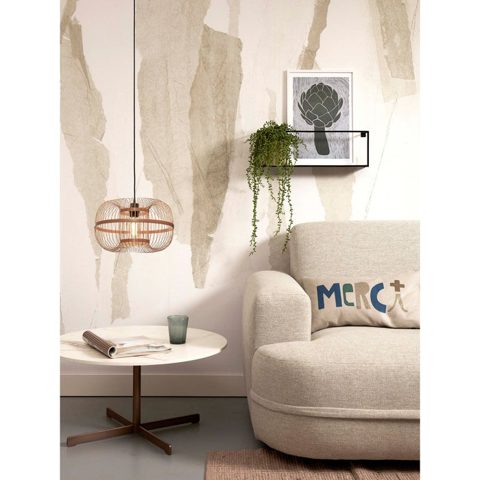 GOOD&MOJO Hanglamp Hokkaido - Bamboe - Ø38cm