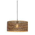 GOOD&MOJO Hanglamp Java - Bamboe|Zwart - Ø50cm