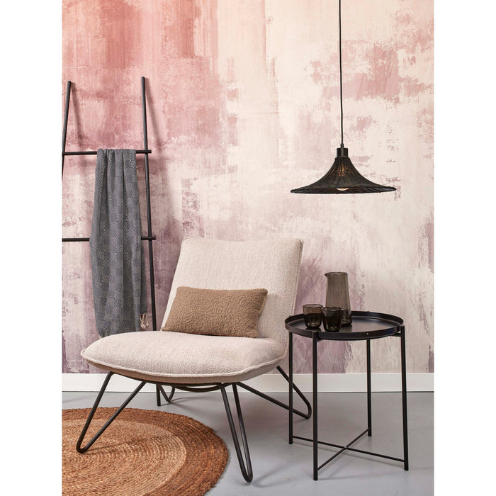 GOOD&MOJO Hanglamp Borabora - Rotan Zwart - Ø40cm