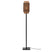 GOOD&MOJO Vloerlamp Bhutan - Zwart|Bamboe - 20x20x145cm