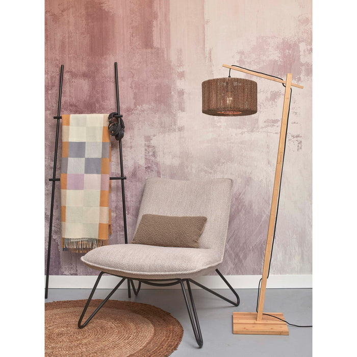 GOOD&MOJO Vloerlamp Iguazu - Bamboe|Jute - 57x31x150cm