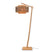 GOOD&MOJO Vloerlamp Bhutan - Bamboe|Zwart - 73x50x176cm