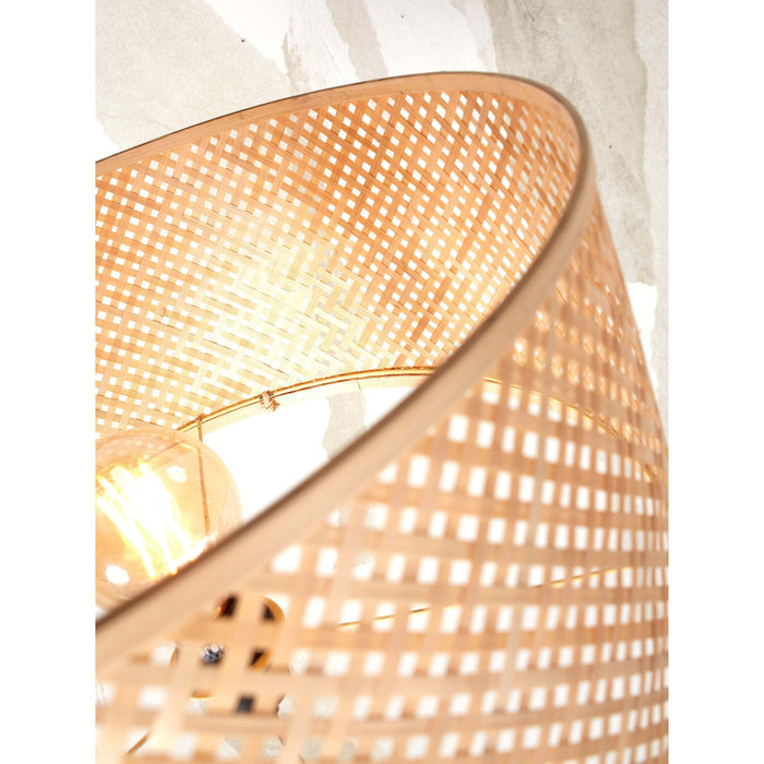 GOOD&MOJO Vloerlamp Java - Bamboe - Ø32cm