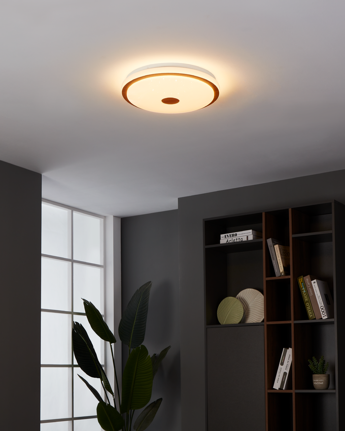 EGLO Lanciano 1 Plafondlamp - LED - Ø 38 cm - Wit