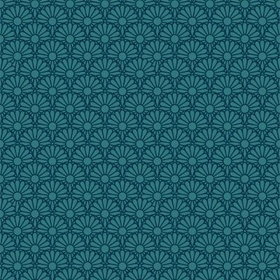 CASA DI ELTURO Dekbedovertrek Botanic Blue - 240 x 200|220 cm & 2