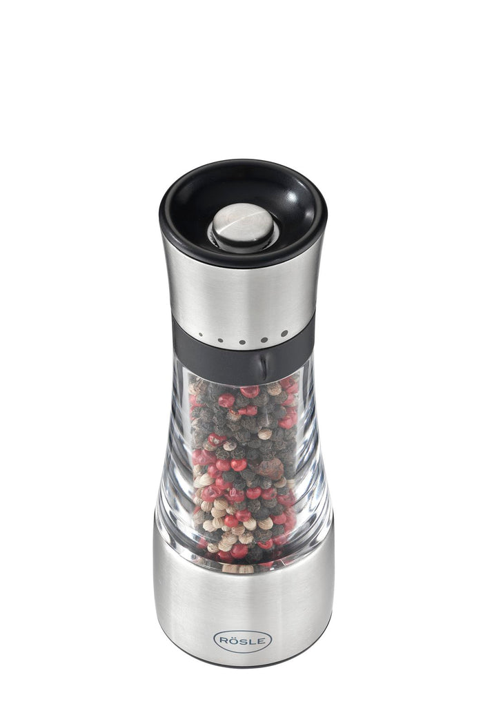 Kruidenmolen, 5 Standen, Glas, RVS - Rösle