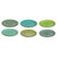 Studio Tavola Ontbijtborden Summer Green ø 19 cm - 6 Stuks
