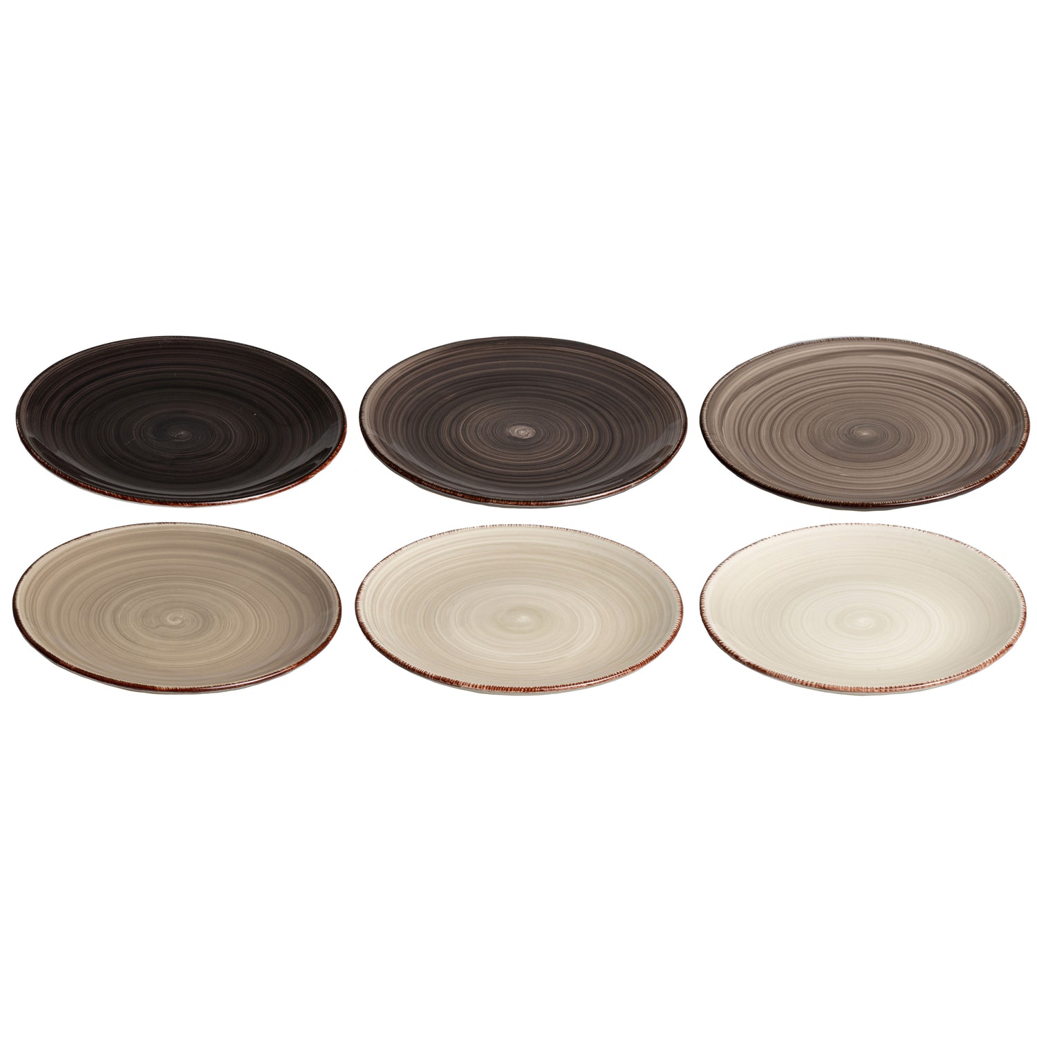 Studio Tavola Ontbijtborden Vintage Loft ø 19 cm - 6 Stuks