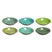 Studio Tavola Diepe Borden Summer Green ø 21 cm - 6 Stuks