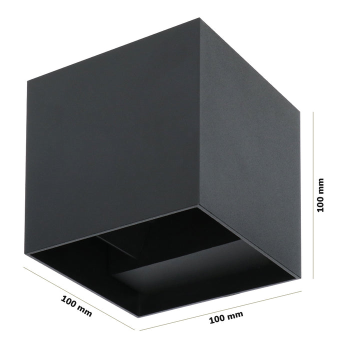 HOFTRONIC Kansas LED Wandlamp dubbelzijdig IP65 Binnen en buiten