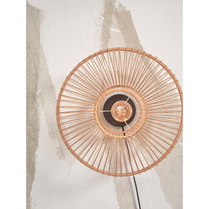 GOOD&MOJO Wandlamp Hokkaido - Bamboe - Ø38cm