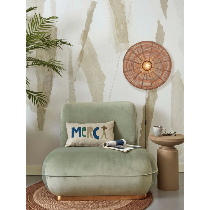 GOOD&MOJO Wandlamp Tanami - Rotan - Ø55cm