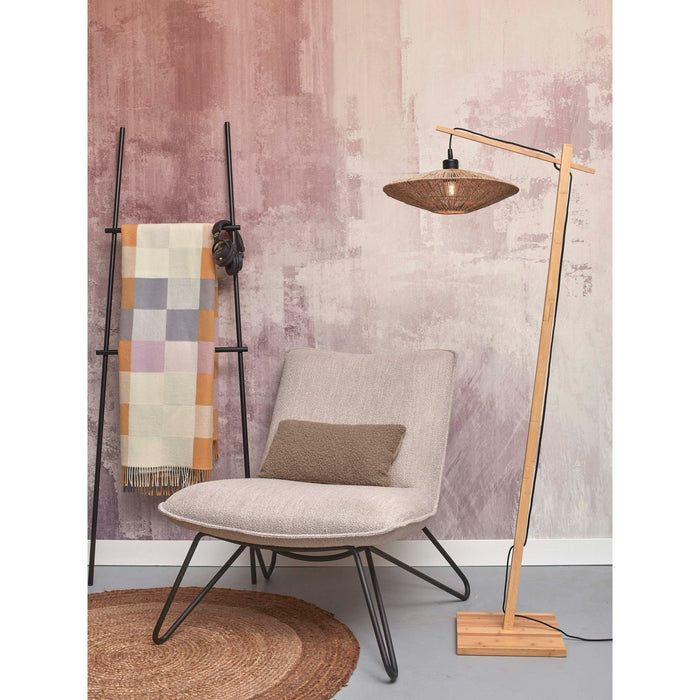 GOOD&MOJO Vloerlamp Iguazu - Bamboe|Jute - 62x40x150cm