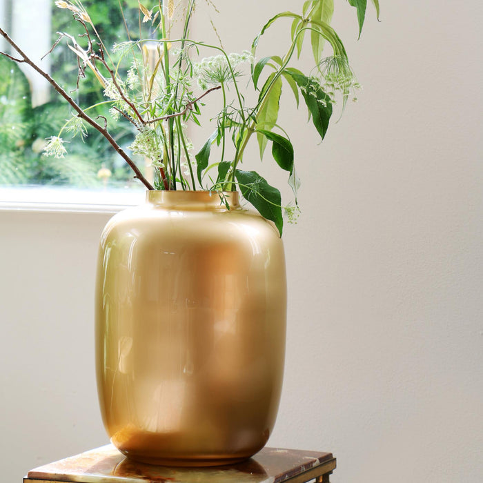 Vaas Artic Gold - Goud - Ø25 x H35 cm