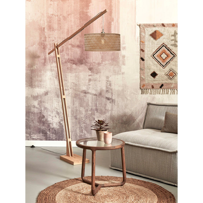 GOOD&MOJO Vloerlamp Java - Bamboe - 175x50x207cm